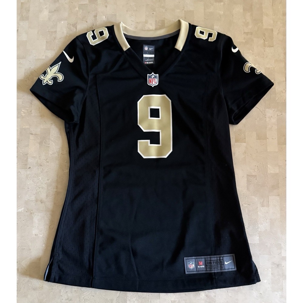 Nike NFL On Field Drew Brees New Orleans Saints Women's  Jersey #9 Small